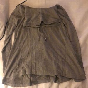 Grey hoodie
